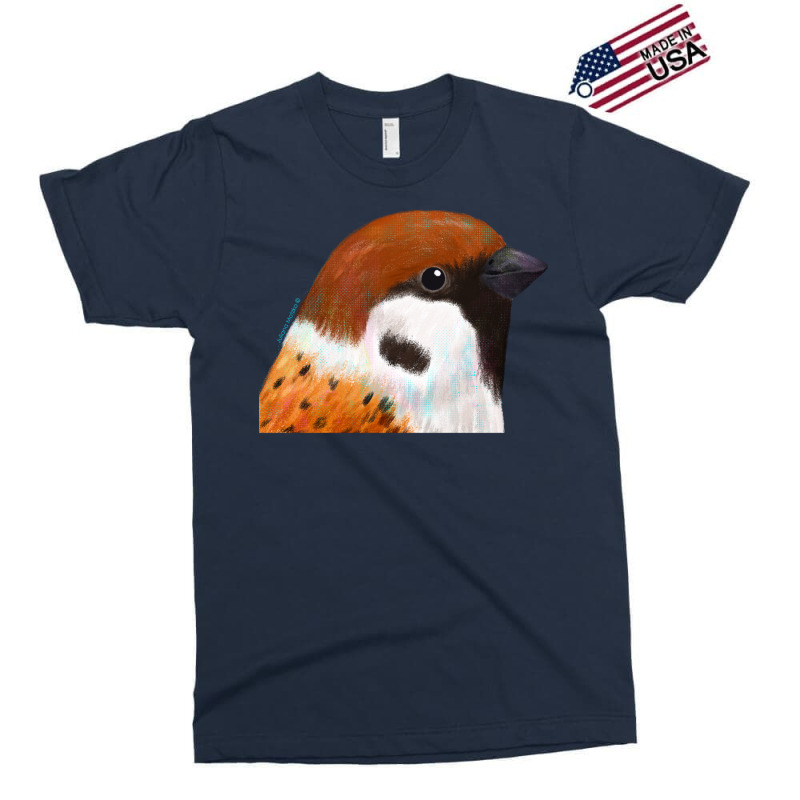 Eurasian Tree Sparrow Bird Stars Exclusive T-shirt by sinetgaylerc | Artistshot