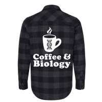 Coffee And Biology Aesthetic Flannel Shirt | Artistshot