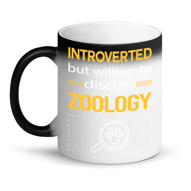 Funny Introverted Zoology Zoologist Aesthetic Magic Mug | Artistshot