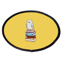 Magic Owl On Books 2 Oval Patch | Artistshot