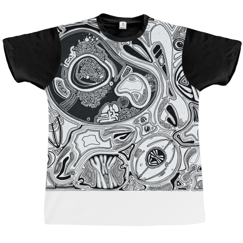 Cellular Biology Of Mitosis Aesthetic Graphic T-shirt | Artistshot