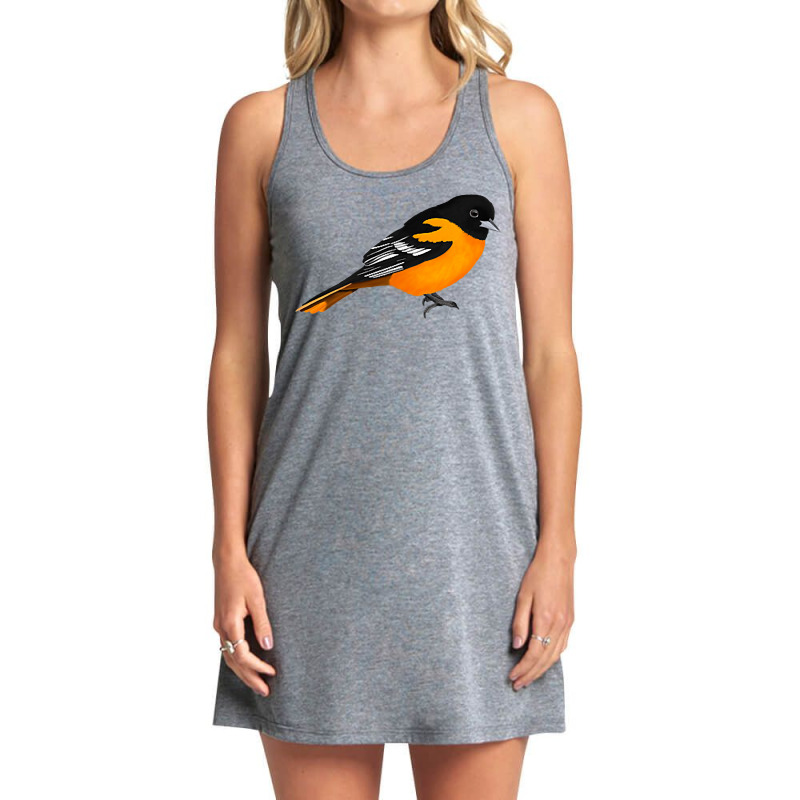 Oriole Bird Birdlover Birdwatcher Ornithologist Bi Tank Dress by ervanm | Artistshot