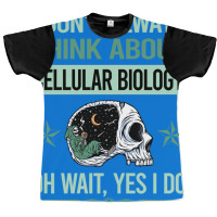 Funny Skeleton Yes I Do Cellular Biology Aesthetic Graphic T-shirt | Artistshot