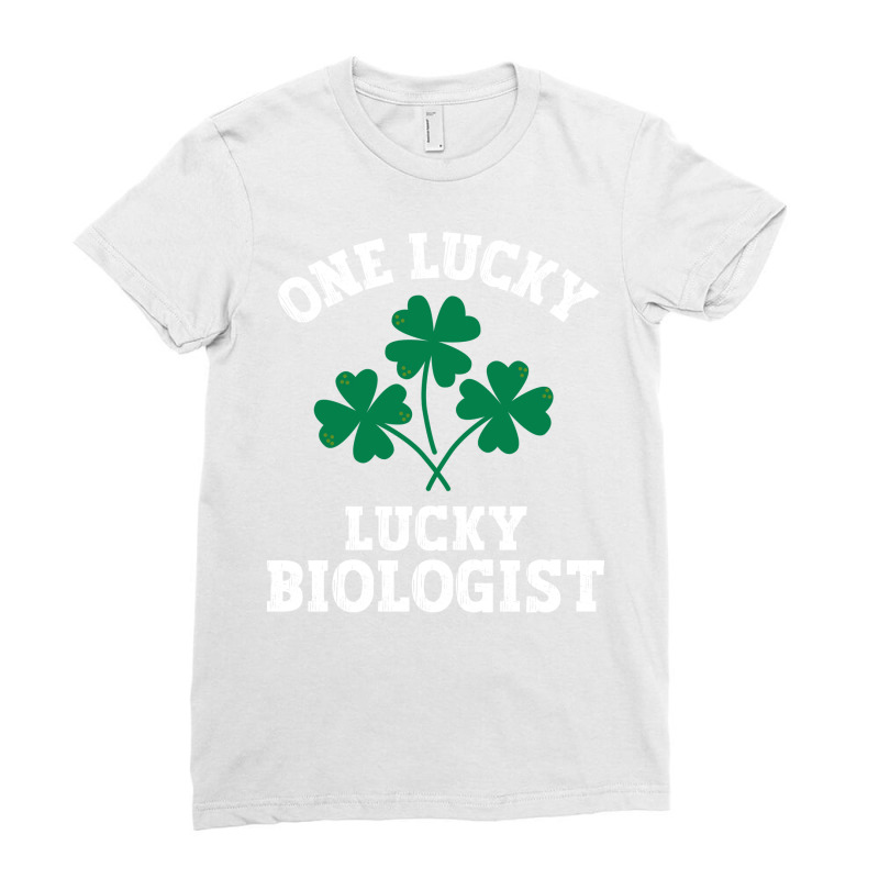 One Lucky Biologist Cool Ladies Fitted T-Shirt by radikmickicj | Artistshot