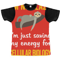 Funny Lazy Cellular Biology 70s Graphic T-shirt | Artistshot