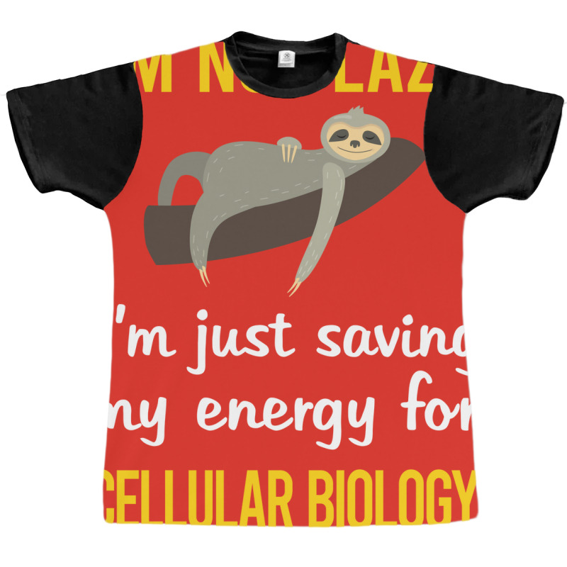 Funny Lazy Cellular Biology 70s Graphic T-shirt | Artistshot