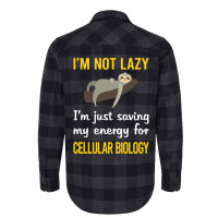 Funny Lazy Cellular Biology 70s Flannel Shirt | Artistshot