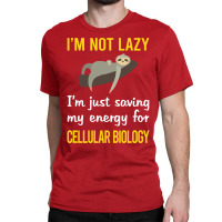 Funny Lazy Cellular Biology 70s Classic T-shirt | Artistshot