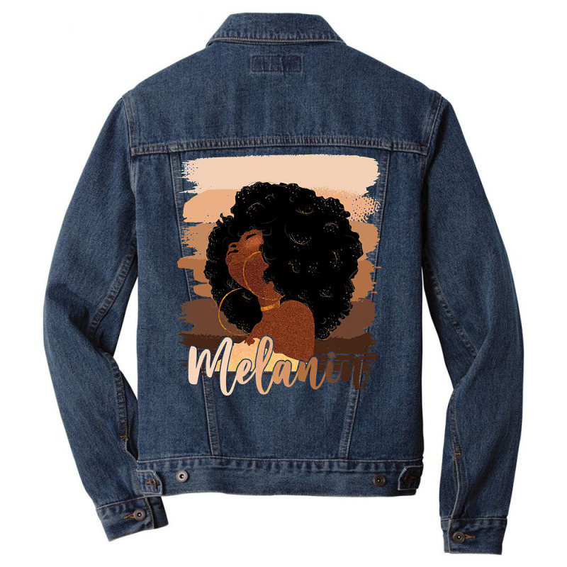 Drippin Melanin Shirt For Women Pride Black Histor Men Denim Jacket | Artistshot