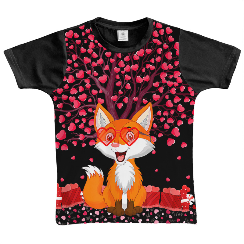 Fox Animal Lover Funny Fox Valentine's Day T Shirt Graphic Youth T-shirt by tostado | Artistshot