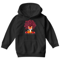 Fox Animal Lover Funny Fox Valentine's Day T Shirt Youth Hoodie | Artistshot