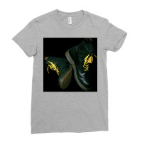 Black Doc Marten Boots Ladies Fitted T-shirt | Artistshot