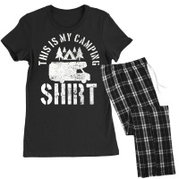 Camping Trailer Camper Van Mobile Home Caravan Mot Women's Pajamas Set | Artistshot