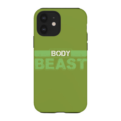 Body Beast Iphone 12 Case Designed By Tshiart