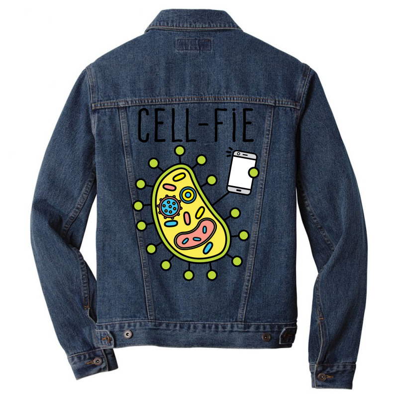 Science  Cellfie Men Denim Jacket | Artistshot