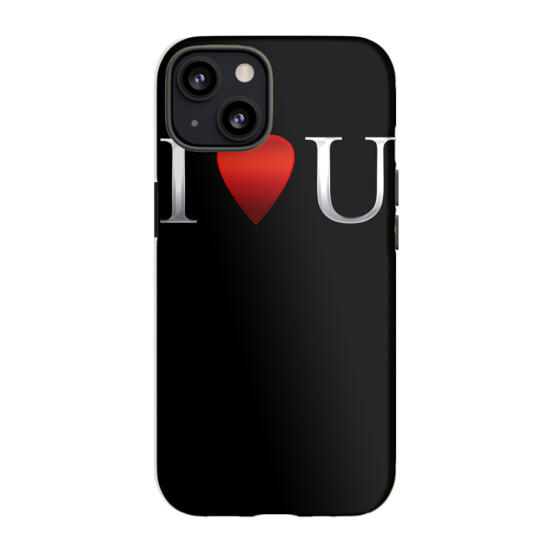 I Love U Heart Iphone 13 Case | Artistshot