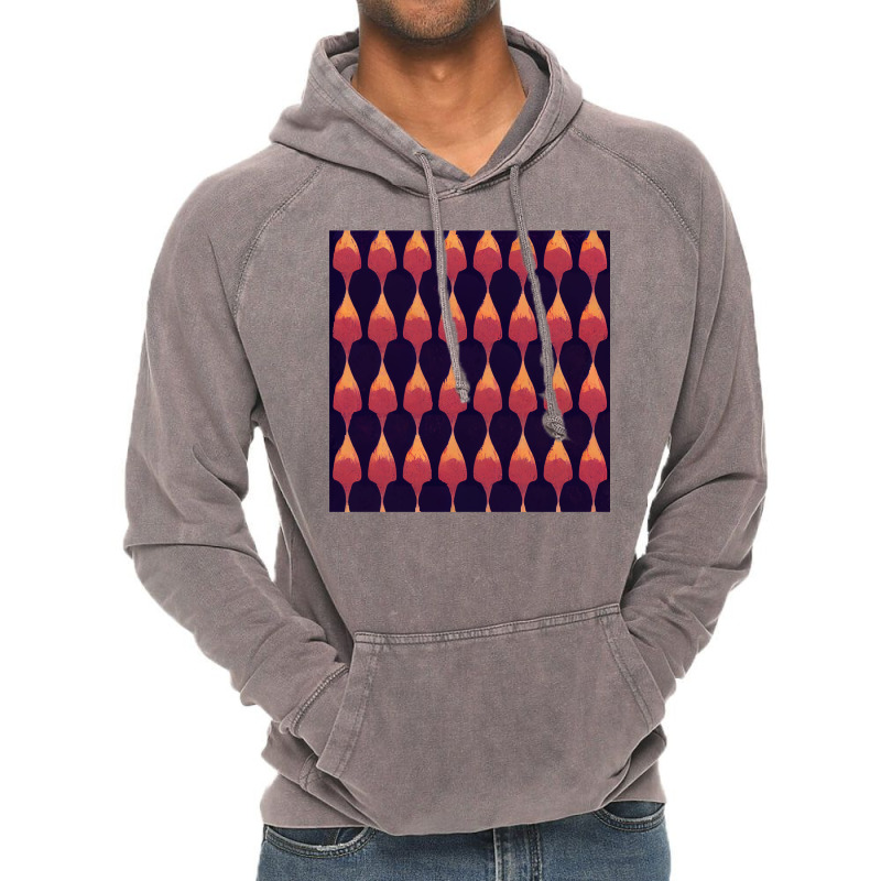 Trippy Fairy Tale Design Sunset Colors Vintage Hoodie | Artistshot