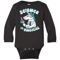 Science Is Magical Long Sleeve Baby Bodysuit | Artistshot