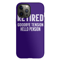 Retired Goodbye Tension Hello Pensiyon Iphone 12 Pro Case | Artistshot