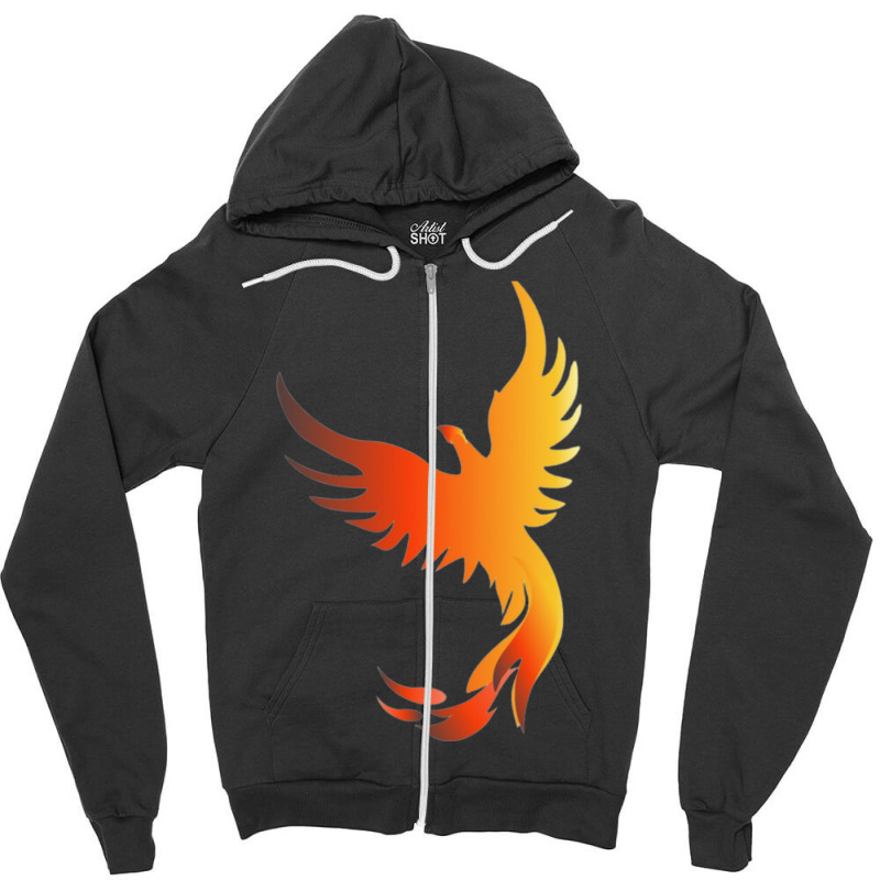 The Phoenix Zipper Hoodie | Artistshot