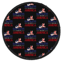 God Bless America Round Patch | Artistshot