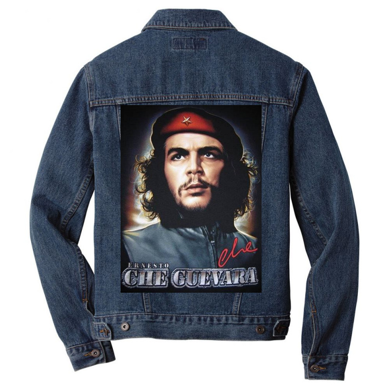 Che Guevara Printed Biker Jacket
