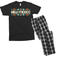 New Mexico Old Aztec Native Motives Cute Mexican Roots Lover Gift Men's T-shirt Pajama Set | Artistshot