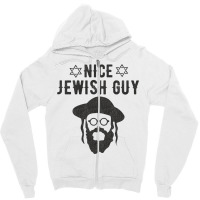 Nice Jewish Guy Funny Gifts For Hanukkah Zipper Hoodie | Artistshot