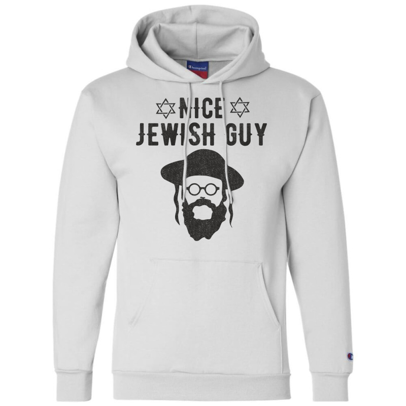 Nice Jewish Guy Funny Gifts For Hanukkah Champion Hoodie | Artistshot