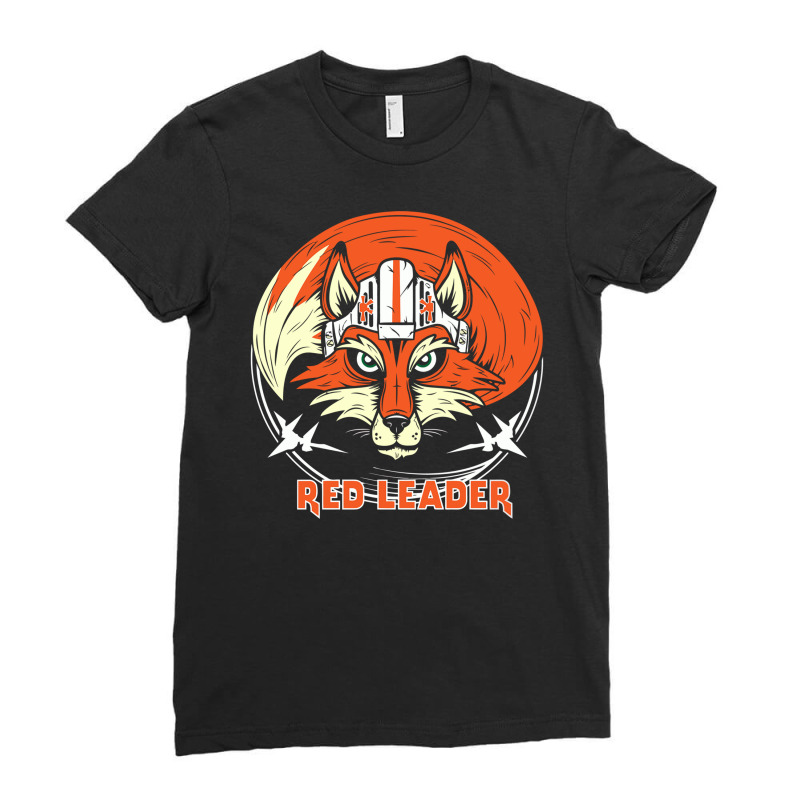 Red Leader Ladies Fitted T-Shirt by Ronz | Artistshot