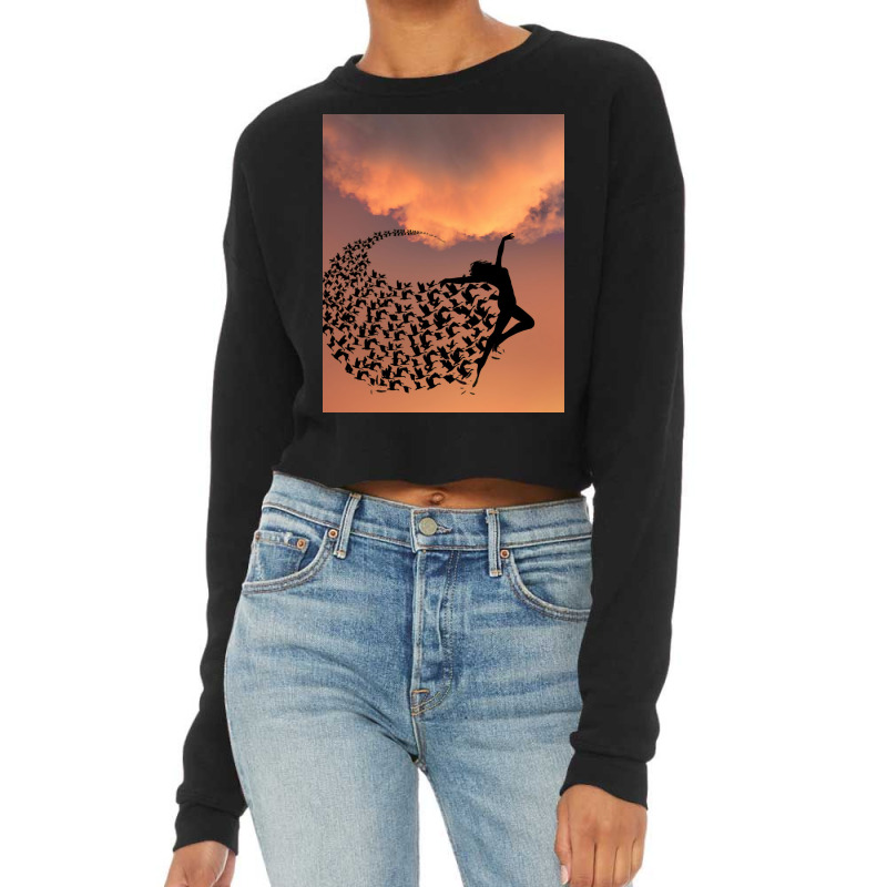 Flying Cropped Sweater | Artistshot