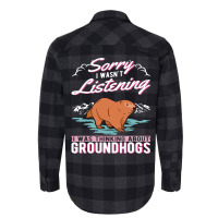 I Was Thinking About Groundhogs Marmot 31 Flannel Shirt | Artistshot