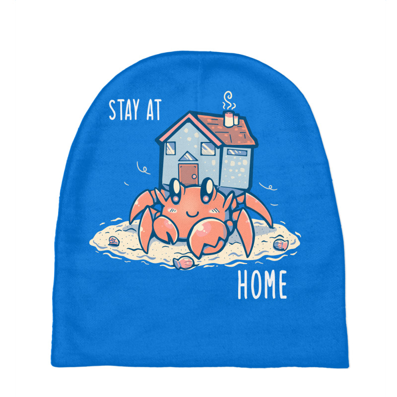 Stay At Home Hermit Crab Baby Beanies by TechraNova | Artistshot