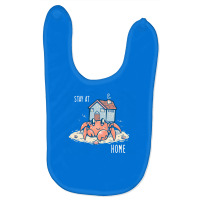 Stay At Home Hermit Crab Baby Bibs | Artistshot