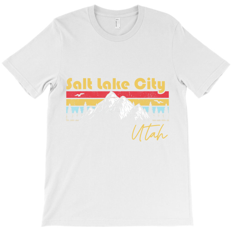 Salt Lake City Utah Roots Hometown Vintage Home St T-shirt | Artistshot