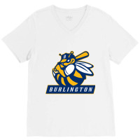 The Burlington Bees V-neck Tee | Artistshot