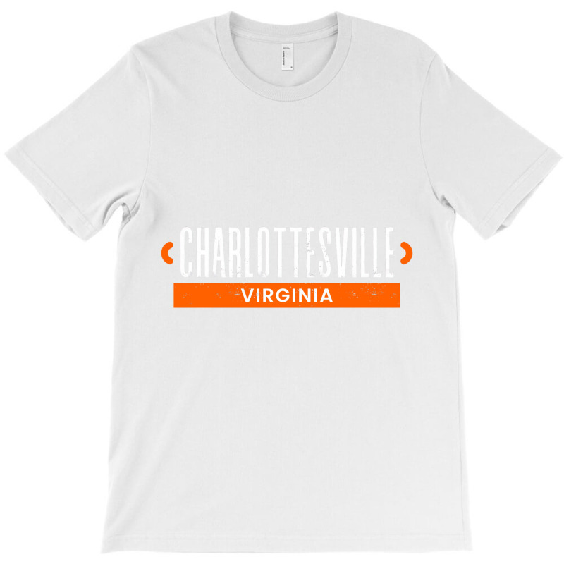 Charlottesville Virginia Retro Distressed Va Athle T-shirt | Artistshot