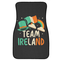 Team Ireland Irish St Patricks Day St Patricks Day Front Car Mat | Artistshot