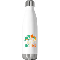 Team Ireland Irish St Patricks Day St Patricks Day Stainless Steel Water Bottle | Artistshot