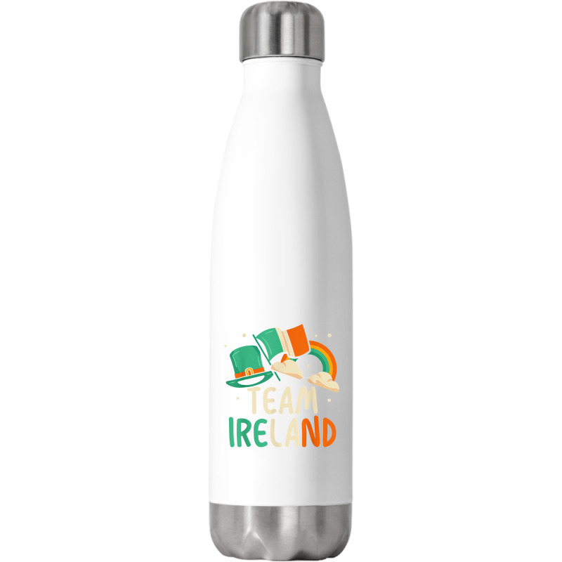 Team Ireland Irish St Patricks Day St Patricks Day Stainless Steel Water Bottle | Artistshot