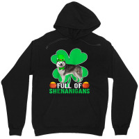 Full Of Shenanigans Alaskan Malamute Dog St Patric Unisex Hoodie | Artistshot