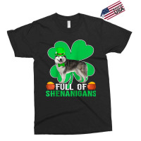 Full Of Shenanigans Alaskan Malamute Dog St Patric Exclusive T-shirt | Artistshot