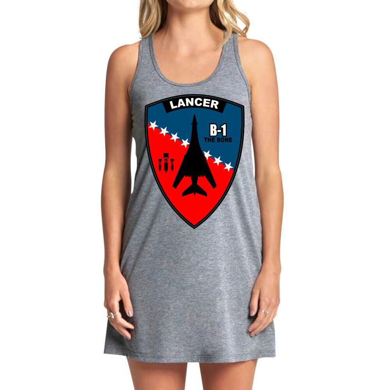 Hot Trend B-1 Lancer Patch (2) Tank Dress by centralfantast | Artistshot