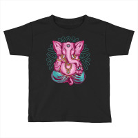 Elephant Meditation Mandala Ornament Lotus Seat Yo Toddler T-shirt | Artistshot