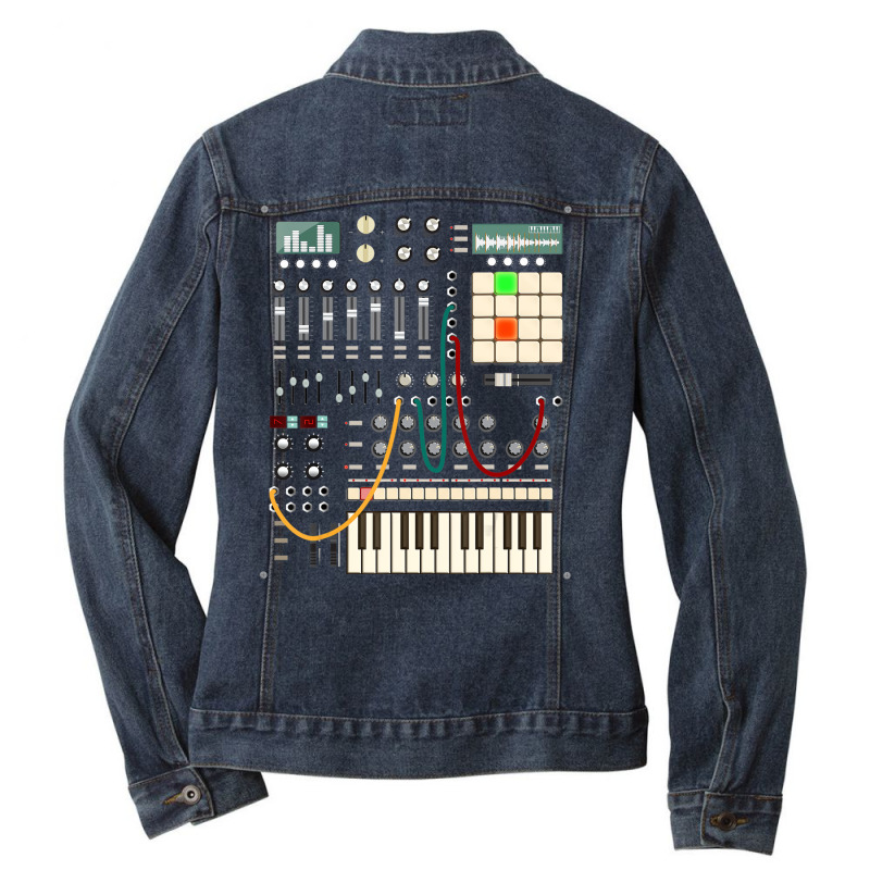 Modern Music Producer And Electronic Musician T Sh Ladies Denim Jacket by saterseim | Artistshot