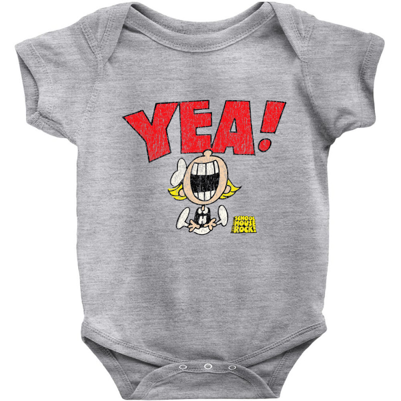 Schoolhouse Rock Yea! T Shirt Baby Bodysuit by holden | Artistshot