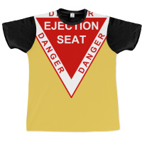 Ejection Seat Warning Graphic T-shirt | Artistshot