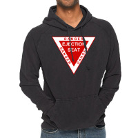 Ejection Seat Warning Vintage Hoodie | Artistshot