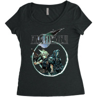 Final Fantasy Vii   Cloud & Sephiroth Women's Triblend Scoop T-shirt | Artistshot