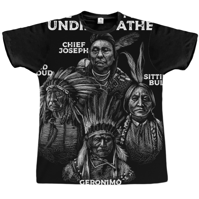 The Original Founding Fathers Native American Them Graphic T-shirt | Artistshot